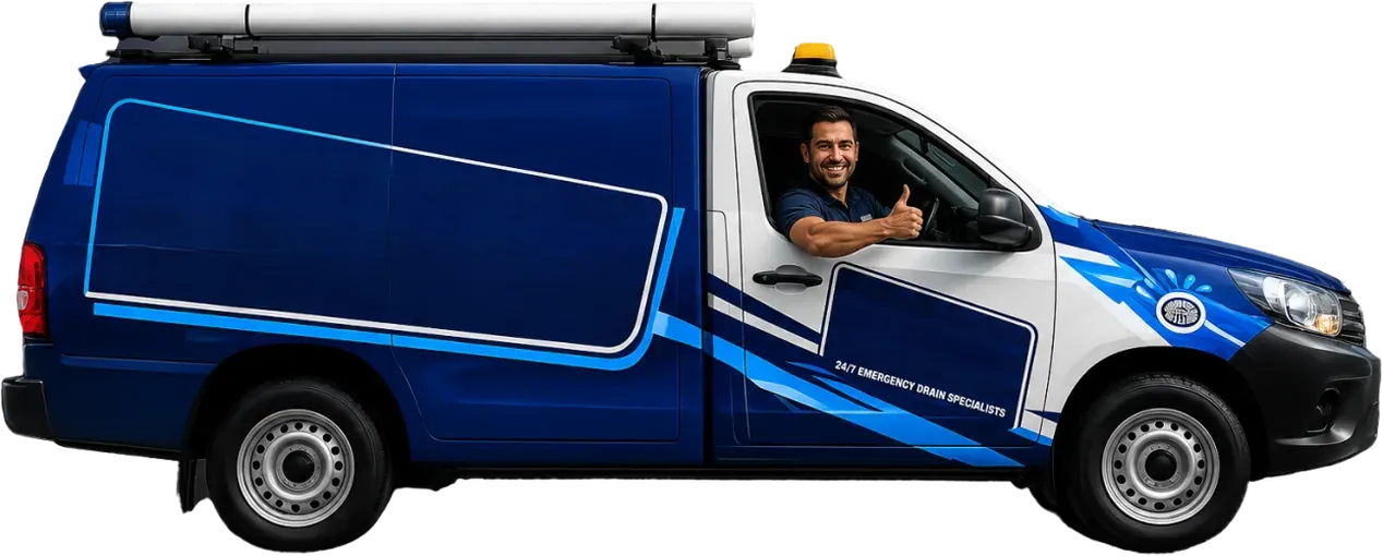 A licensed Kellyville plumber heading out in the service van