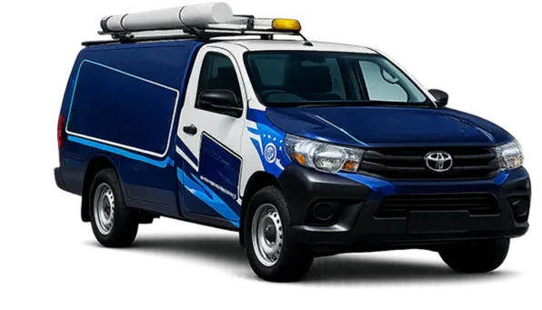 Licensed plumber van servicing Kellyville
