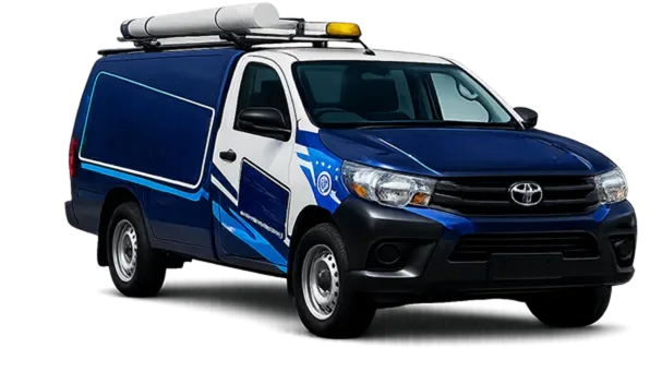 Service van on its way to a Kellyville job